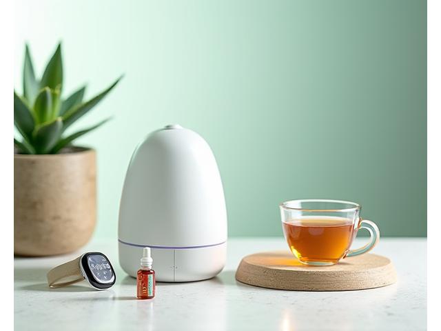 Συλλογή επιλεγμένων προϊόντων ευεξίας σε κομψή παρουσίαση